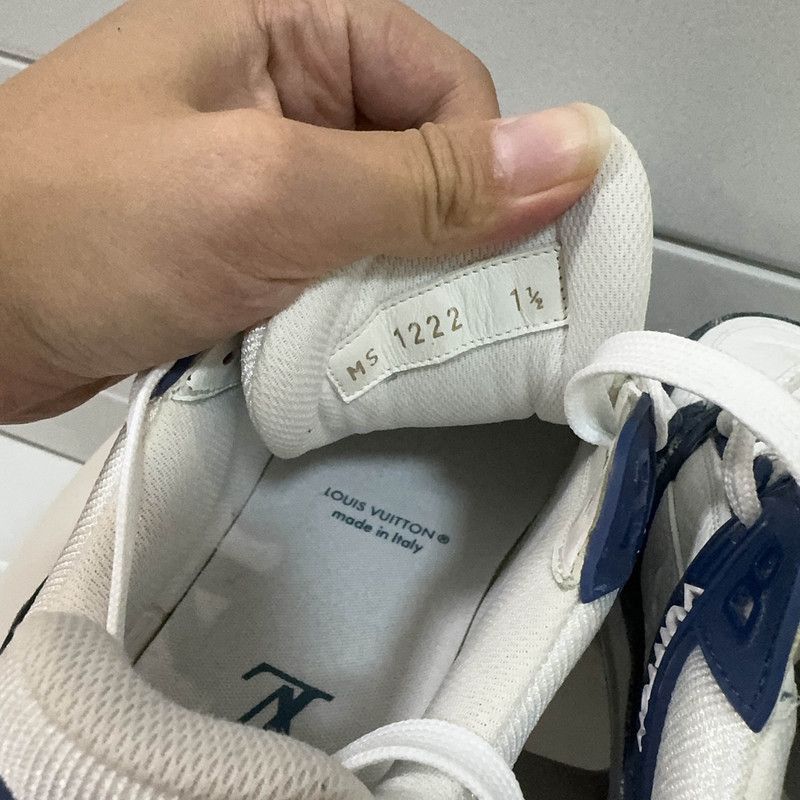 Louis Vuitton Louis Vuitton Denim Leather Casual Low-Top Sneakers -2508 Size US 5.5 / EU 38 - 5 Thumbnail