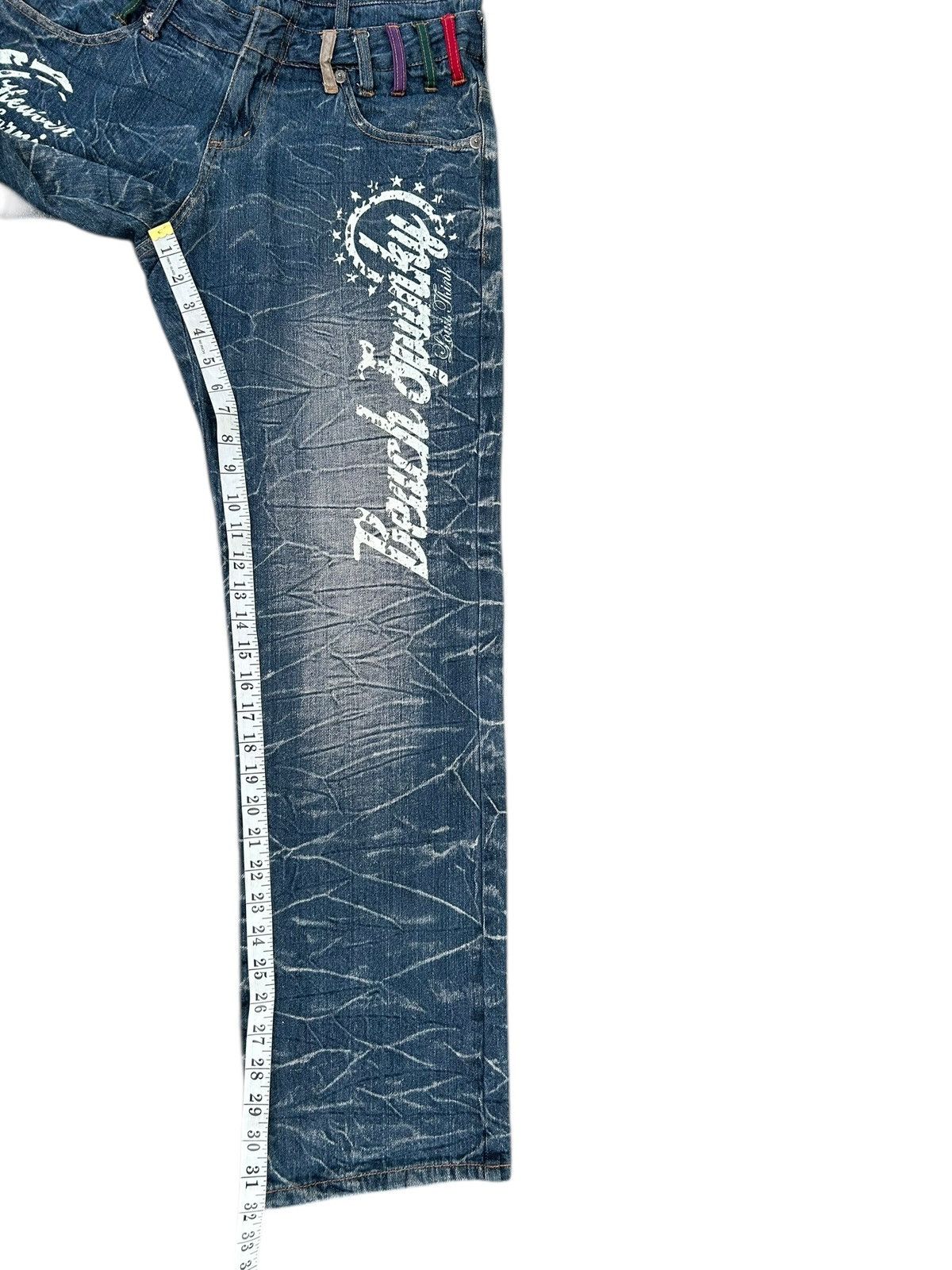 Kapital Nylaus Baggy Japanese Style Denim Jeans Size US 30 / EU 46 - 19 Thumbnail