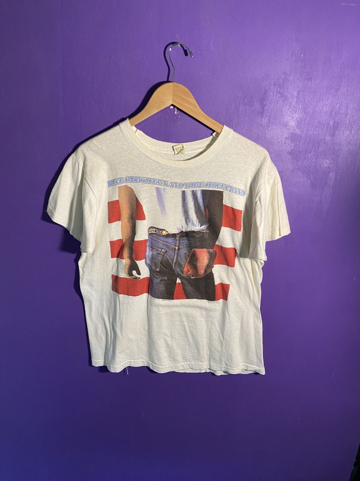 Vintage 84/85 Bruce Springsteen born in the USA tour tee