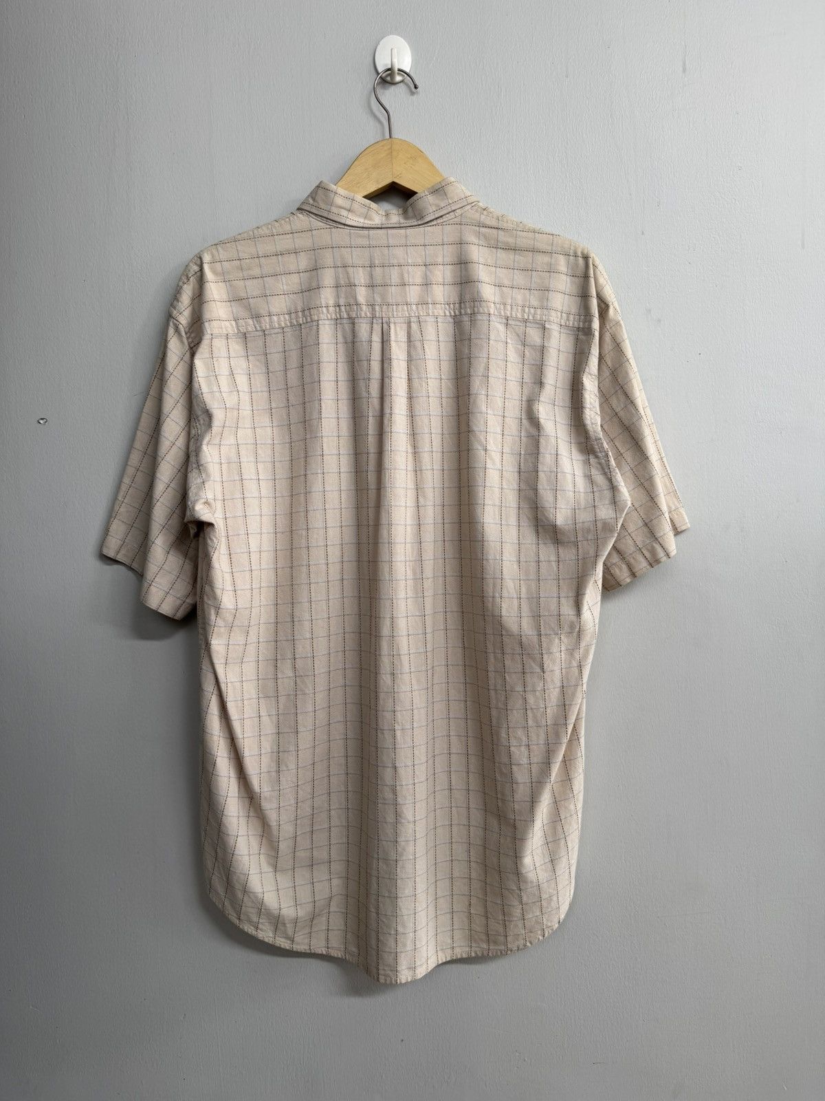MCM VINTAGE MCM LEGERE SQUARE MOTIF SHIRT Size US L / EU 52-54 / 3 - 6 Thumbnail