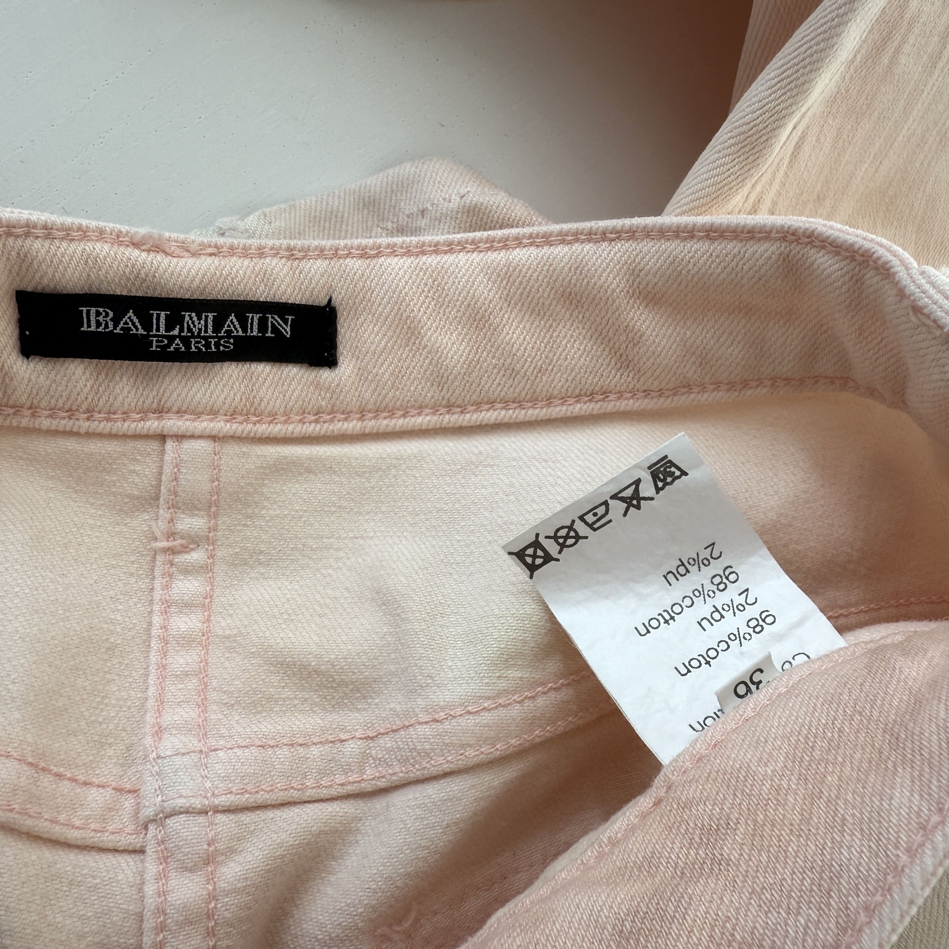 Balmain BALMAIN Archive Jeans size 36 Size 25" / US 0 / IT 36 - 11 Thumbnail