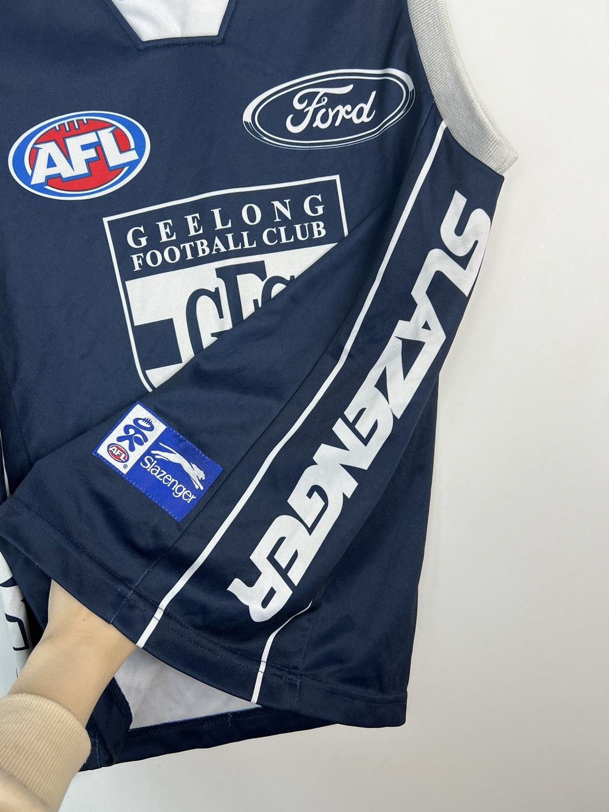 Vintage Jersey Slazenger Geelong Cats 2000s AFL Vintage Australia Size US M / EU 48-50 / 2 - 4 Thumbnail
