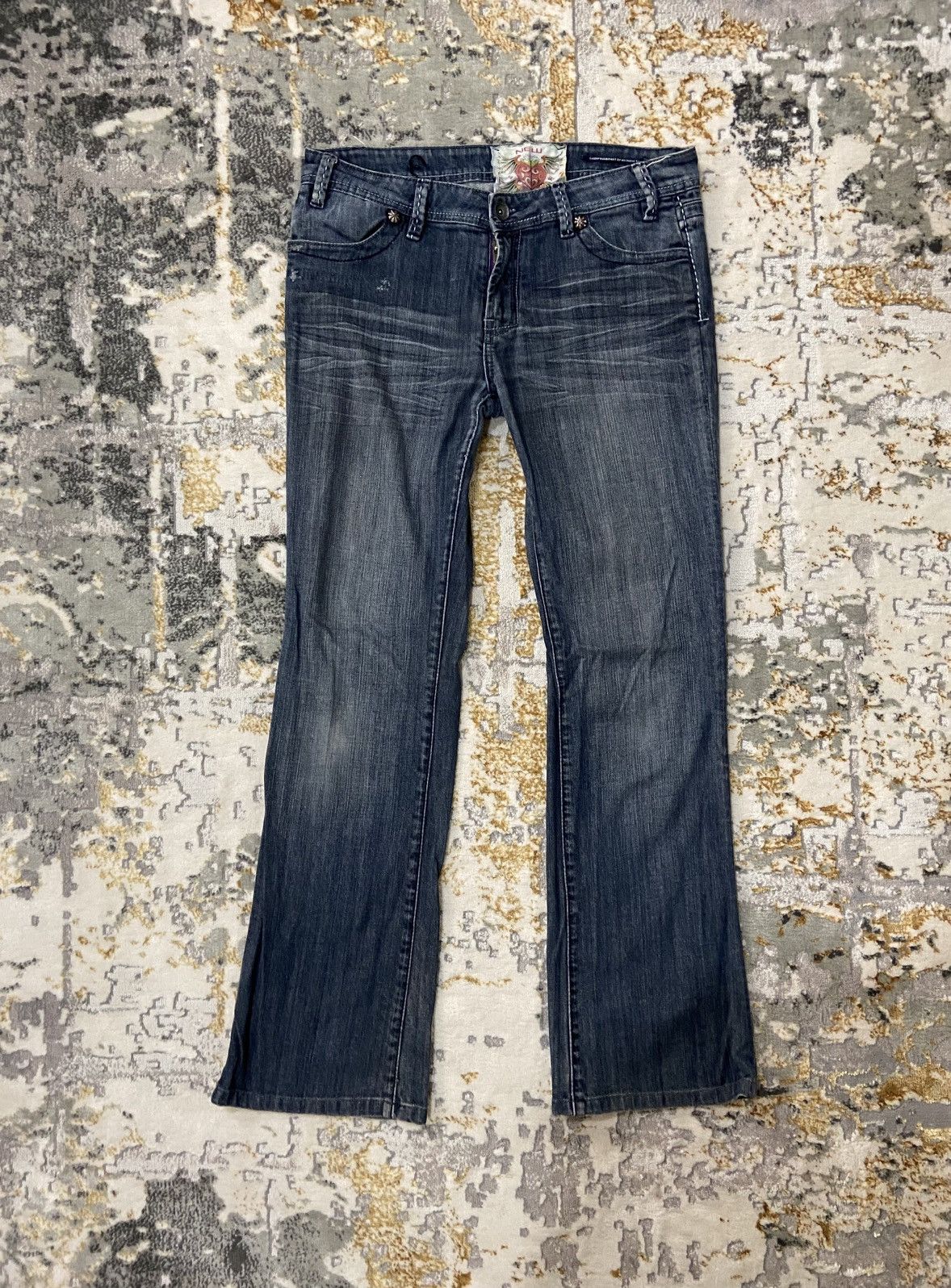 If Six Was Nine × Japanese Brand × Other NEW LONDON FLARE JEANS 🔥 Size 30" / US 8 / IT 44 - 2 Thumbnail