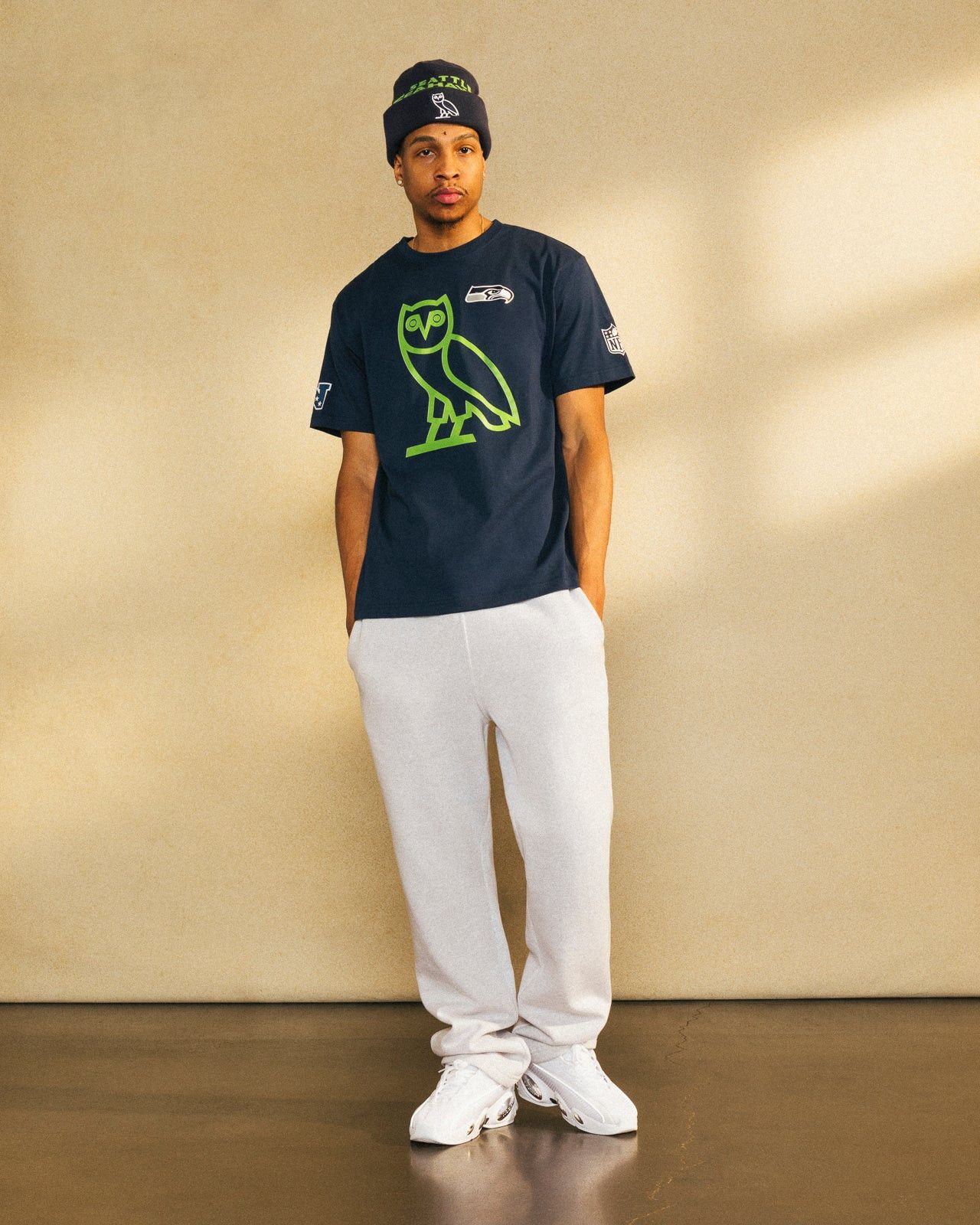 Drake OVO x NFL SEATTLE SEAHAWKS OG T-SHIRT Size US M / EU 48-50 / 2 - 4 Thumbnail