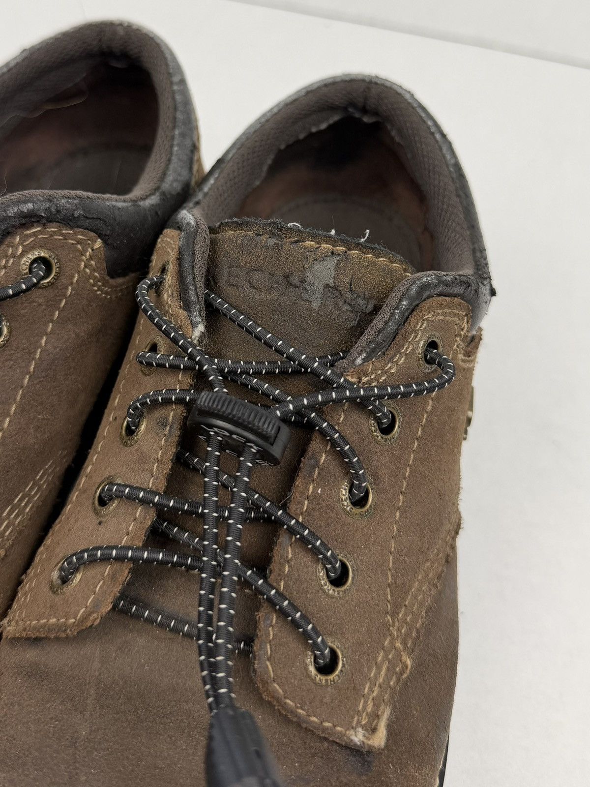 SKECHERS Skechers Parties Mate Shoes Suede Oxford 90s Y2K Chunky Lace Size US 10 / IT 40 - 17 Thumbnail