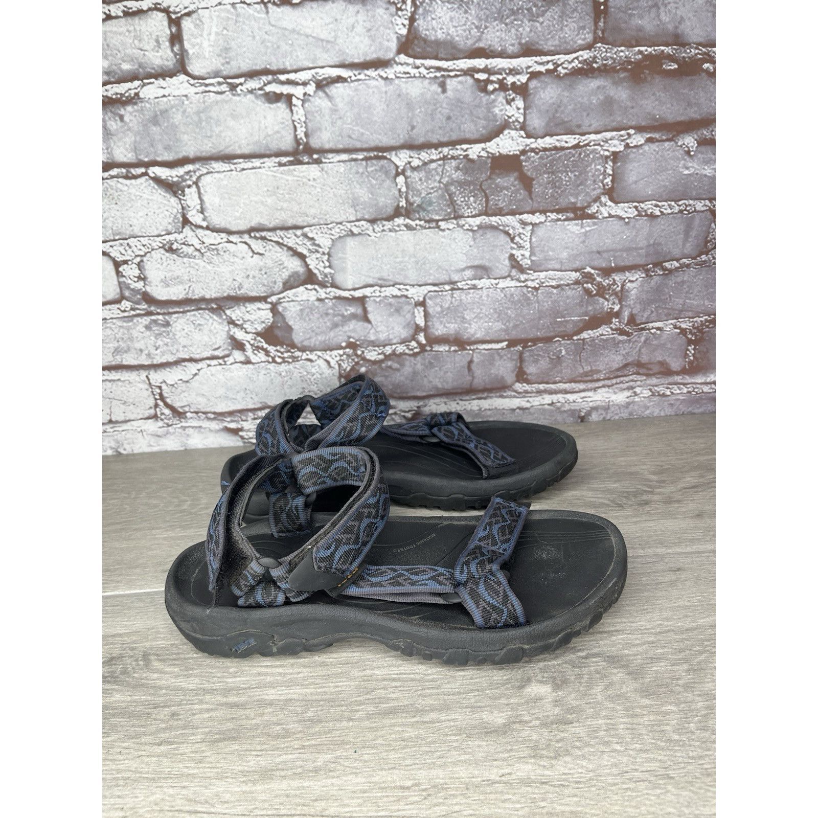 Teva Teva Hurricane XLT Black Blue Hiking Water Sport Sandals Wo Size US 7 / EU 40 - 3 Thumbnail