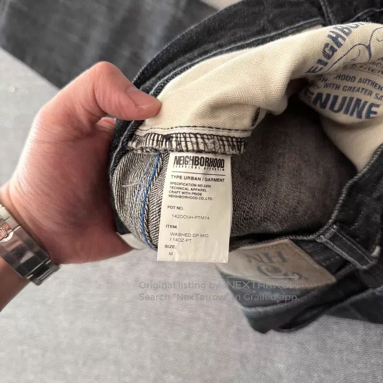 Neighborhood Neighborhood size M Basic Washed Denim Jeans Size US 27 - 9 Thumbnail
