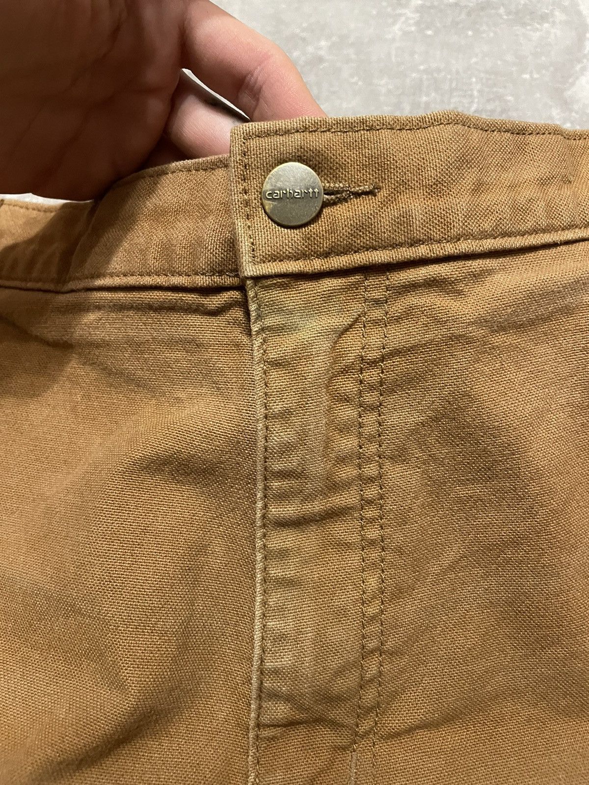Carhartt Vintage Carhartt Carpenter Distressed Work Pants 38/34 Size US 38 / EU 54 - 22 Thumbnail