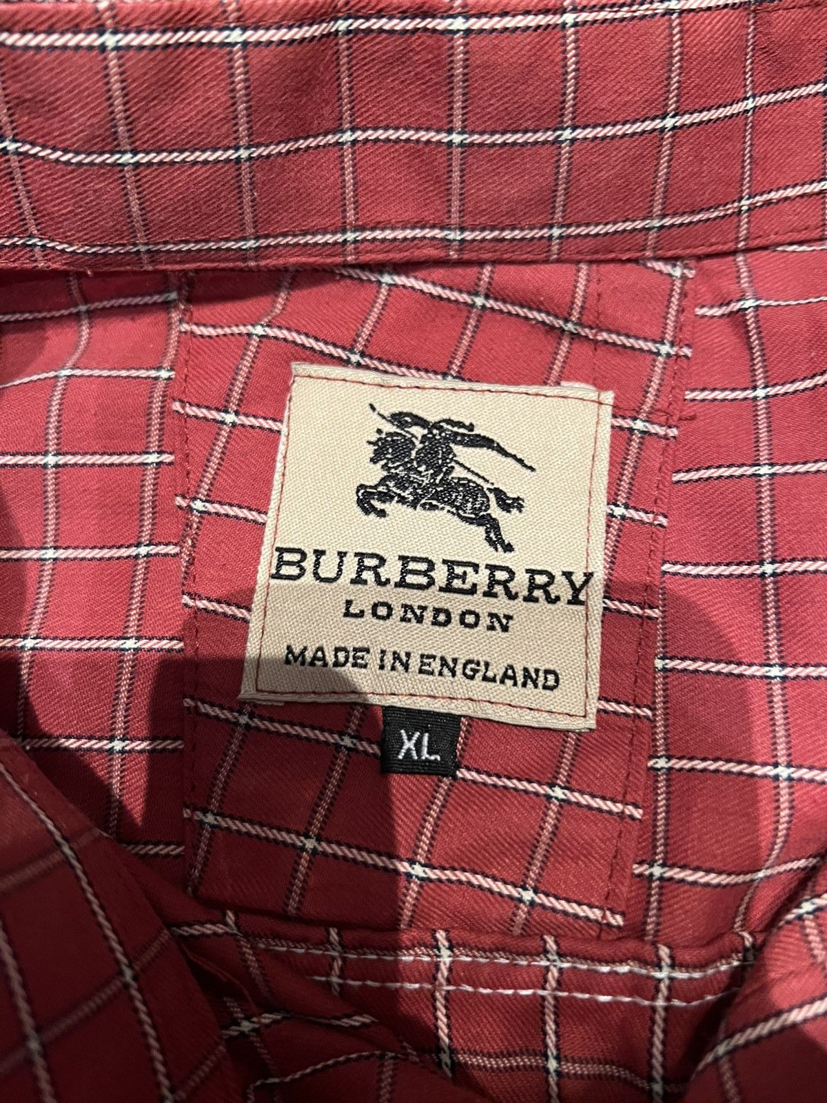 Burberry Vintage Burberry Flannel Size US XL / EU 56 / 4 - 3 Thumbnail