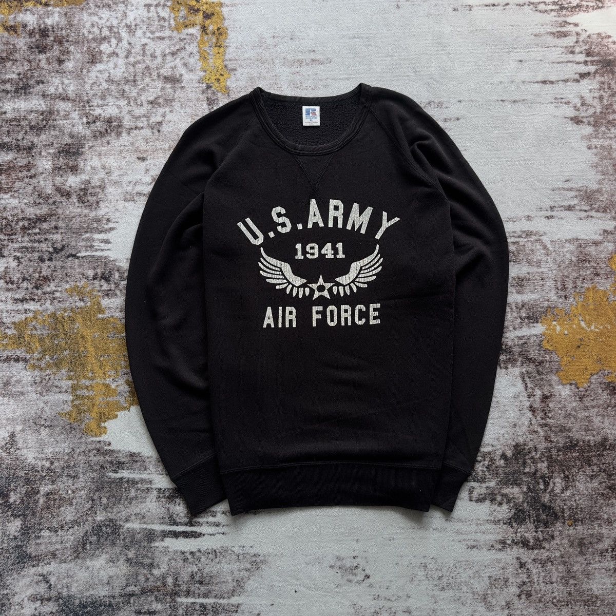 Russell Athletic VINTAGE U.S ARMY AIR FORCE RUSSEL 90’S SWEATSHIRT Size US XL / EU 56 / 4 - 1 Thumbnail