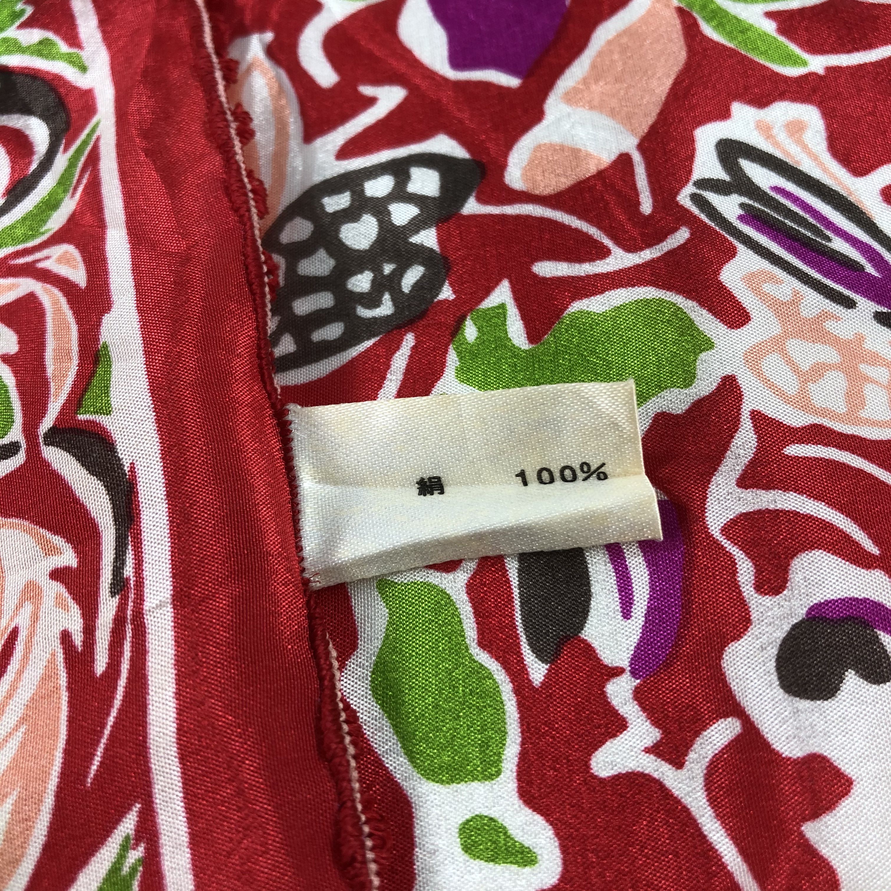 Anna Sui Vintage Anna Sui Silk Scarf Size ONE SIZE - 5 Thumbnail
