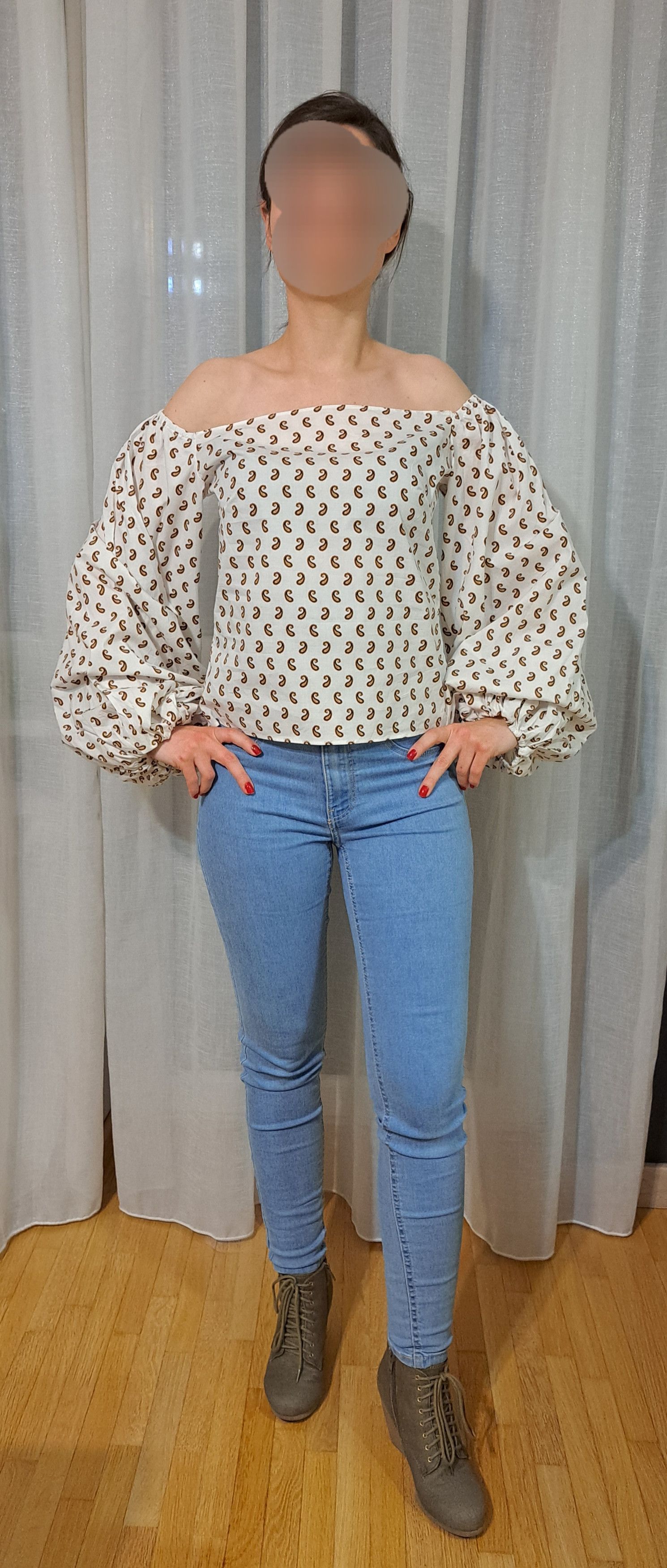 CAROLINE CONSTAS Caroline Constas white top, blouse, L Size L / US 10 / IT 46 - 1 Thumbnail