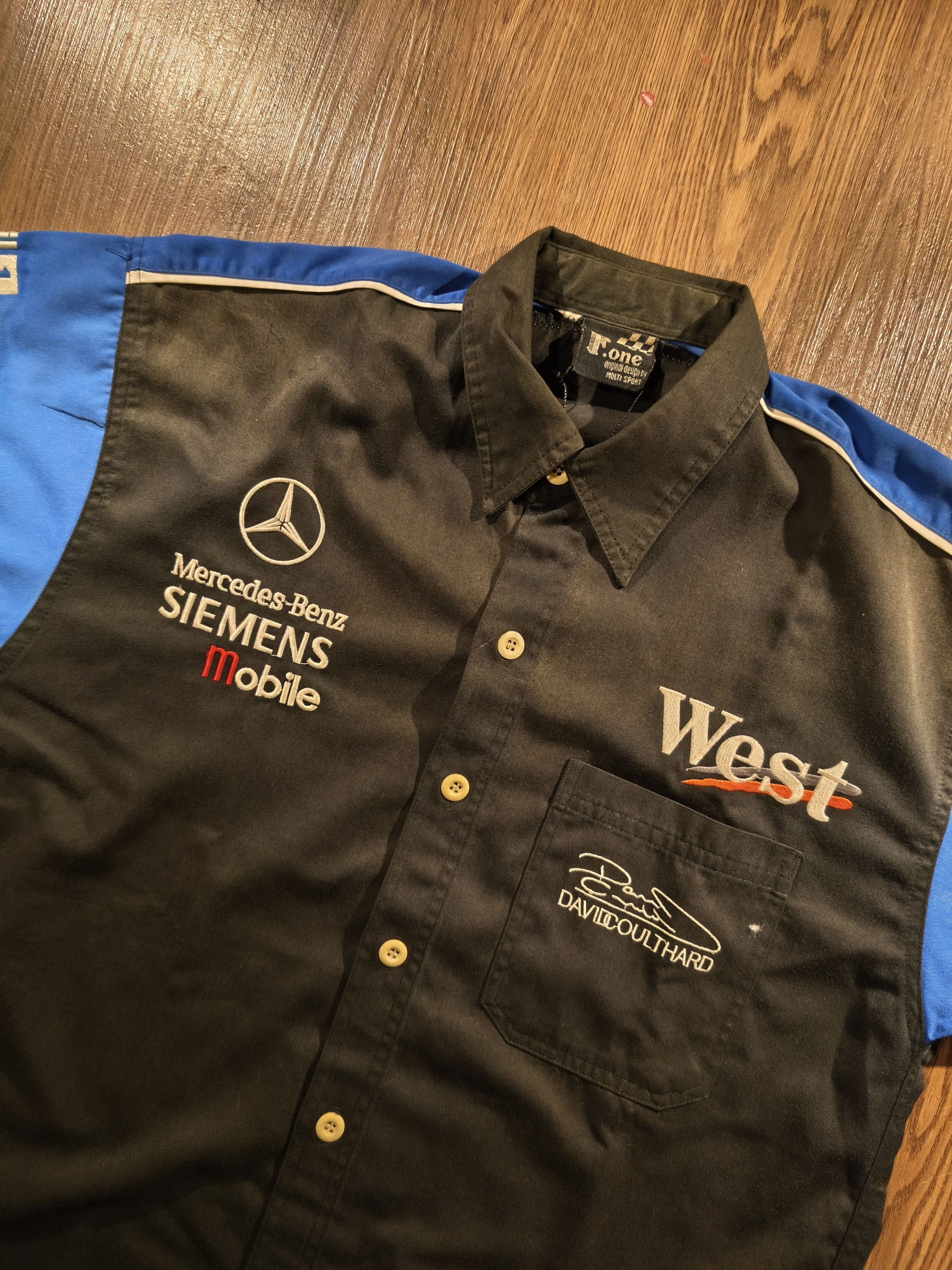 Mercedes-Benz Mercedes-Benz West David Couldhart Racing Workshirt Size US M / EU 48-50 / 2 - 2 Thumbnail