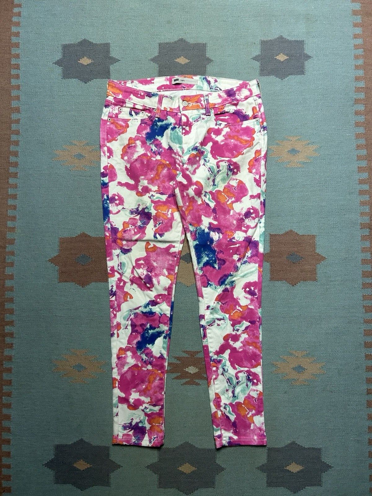 Levi's Levi's Women’s Slim Legging Skinny Jeans tie dye 32x30 Size 32" / US 10 / IT 46 - 1 Thumbnail