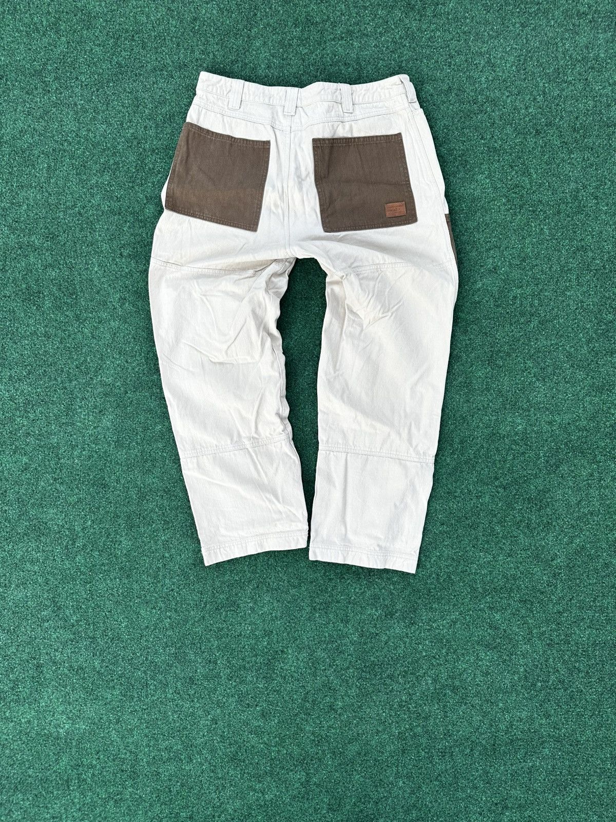 Vintage Liquid Lagoon Double Knees Carpenter Pants Size US 34 / EU 50 - 2 Thumbnail