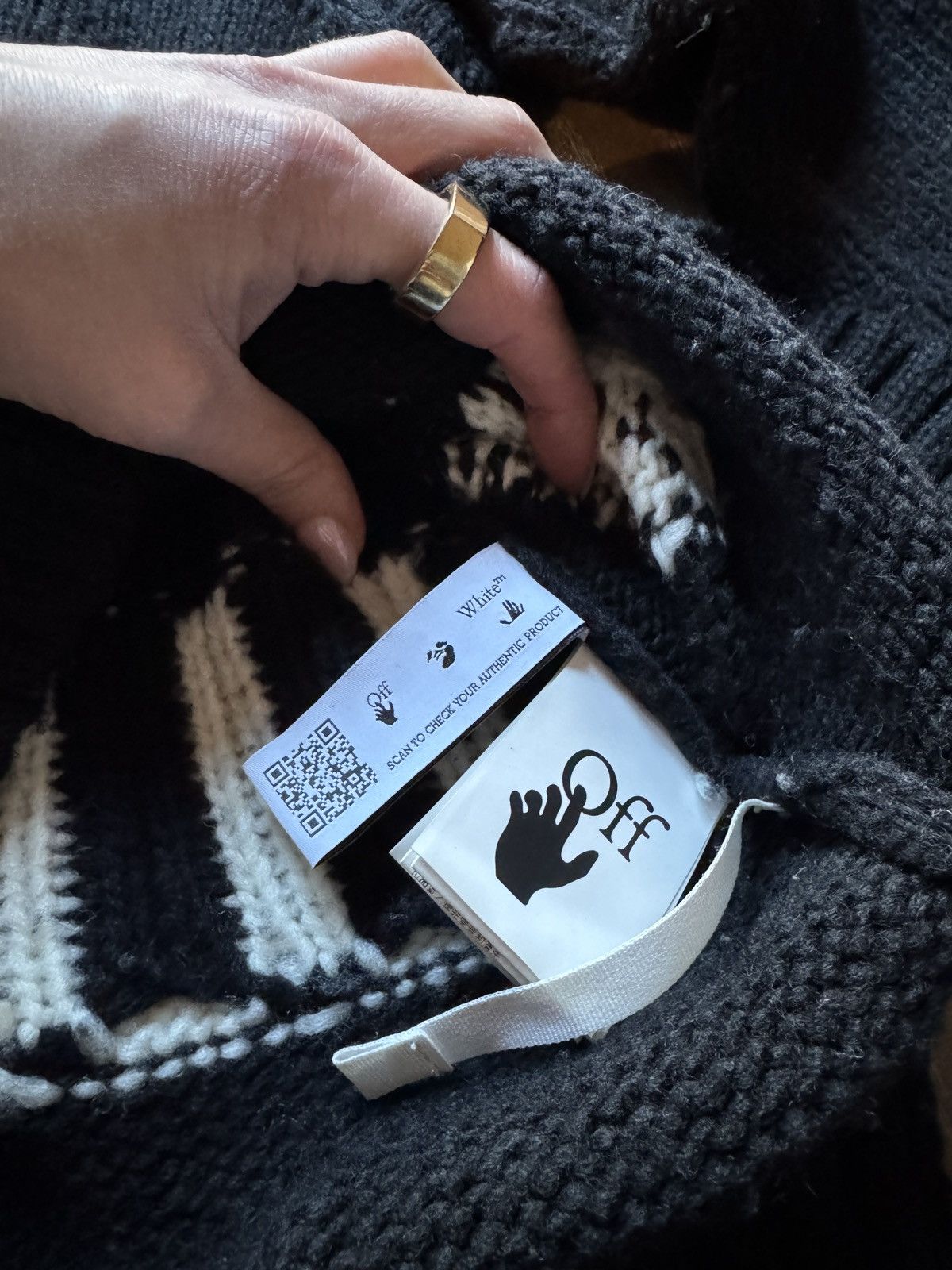 Off-White Off-White turtleneck wool sweater Size S / US 4 / IT 40 - 4 Thumbnail