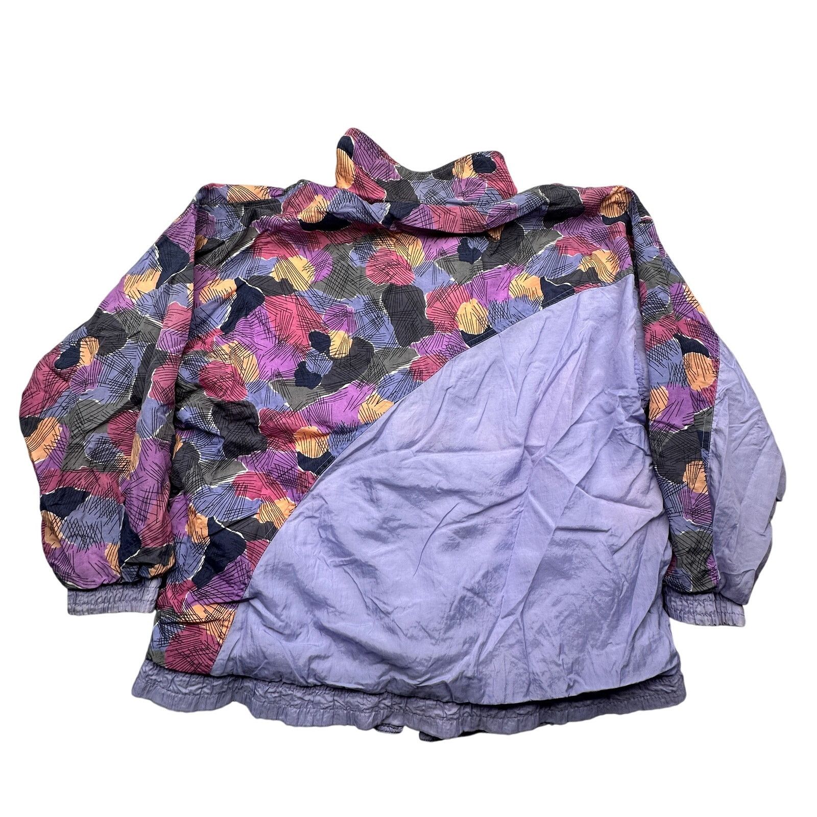 Runabout Goods VTG 90s Runabout Floral Windbreaker Jacket Womens Medium Size M / US 6-8 / IT 42-44 - 2 Thumbnail