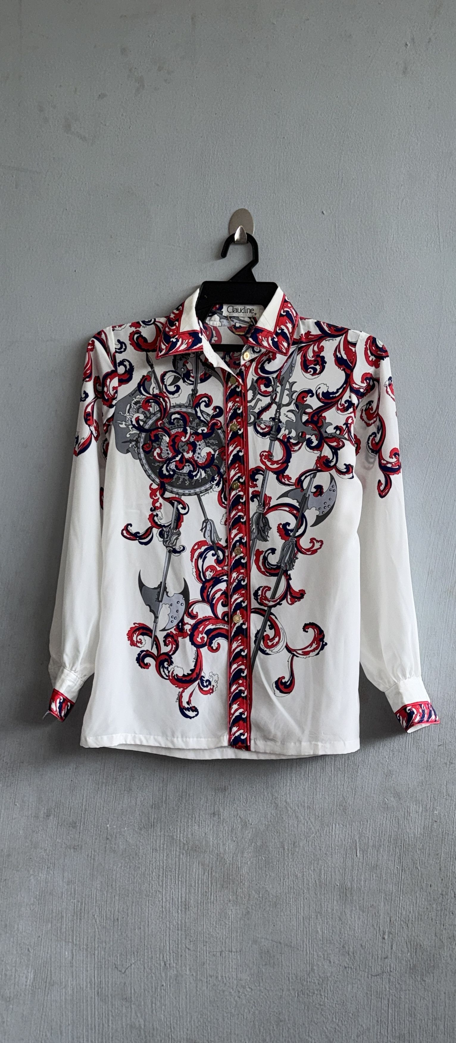 Japanese Brand Claudine Blouse Size S / US 4 / IT 40 - 1 Thumbnail