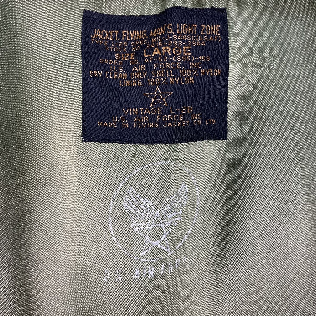 Vintage 💥L-2B AVIATOR BOMBER FLIGHT JACKET INSPIRED BUZZ RICKSONS Size US L / EU 52-54 / 3 - 15 Thumbnail