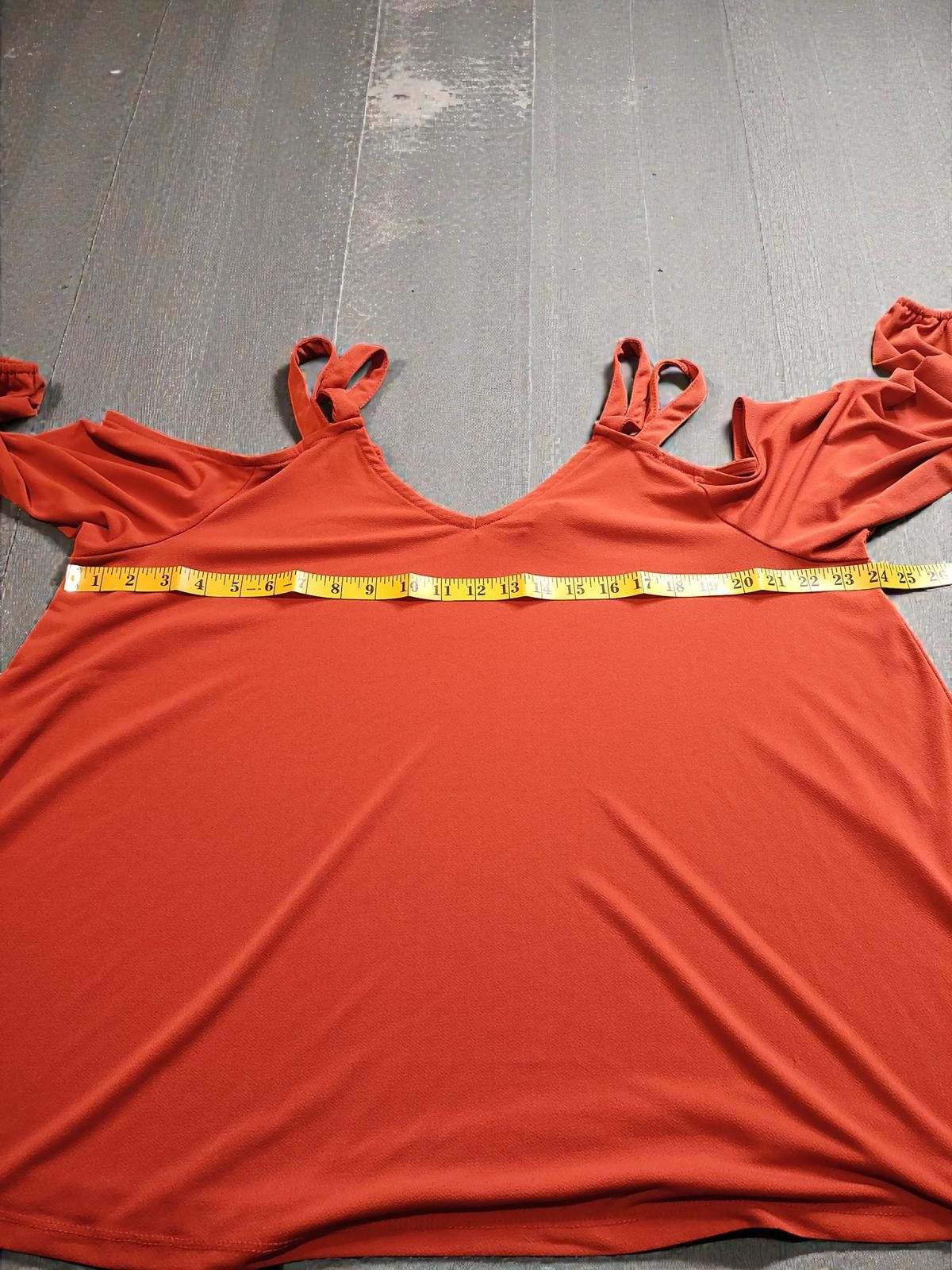Other TORRID Size 2XL Sleeveless Blouse in Rust Orange Size XXL / US 16-18 / IT 52-54 - 6 Thumbnail