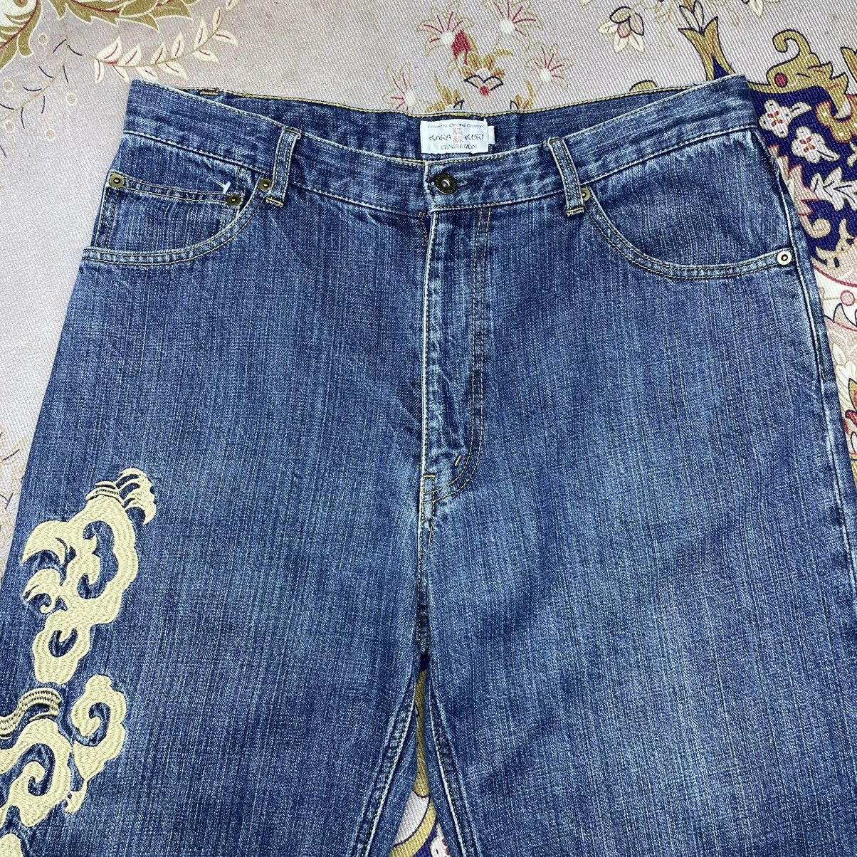 Hysteric Glamour A42 Vintage KaraKuri Japan Multi Pocket Genis Embroidered Size US 35 - 12 Thumbnail