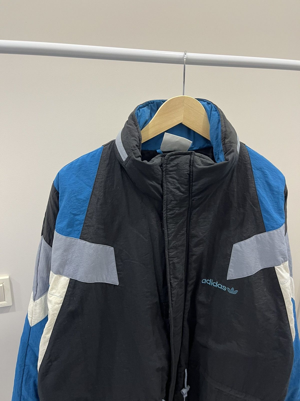 Adidas Vintage 90s Adidas Jacket West Germany Size US L / EU 52-54 / 3 - 3 Thumbnail