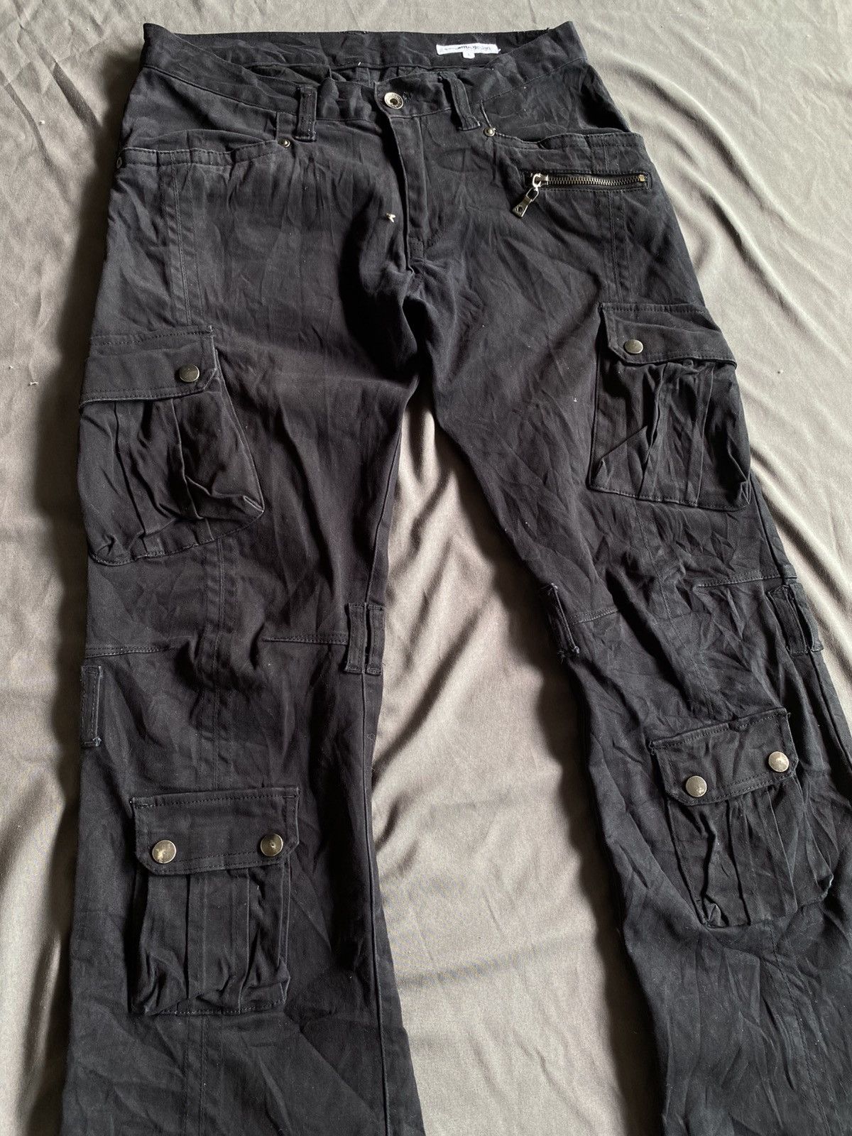 semanticdesign Semanticdesign Flareed Multi Pocket Pants Size US 31 - 2 Thumbnail