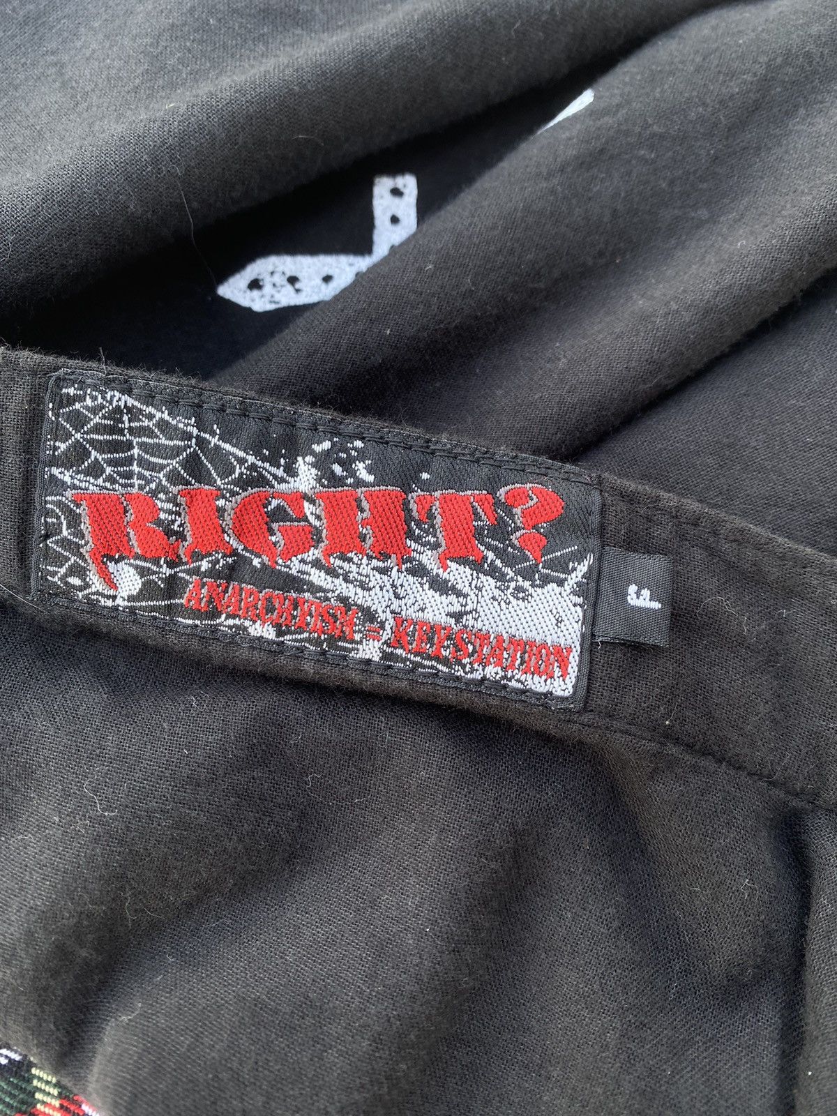 Japanese Brand Rare Vintage Anarchyism Keystation Japanese Brand Skirt Size 29" - 14 Thumbnail