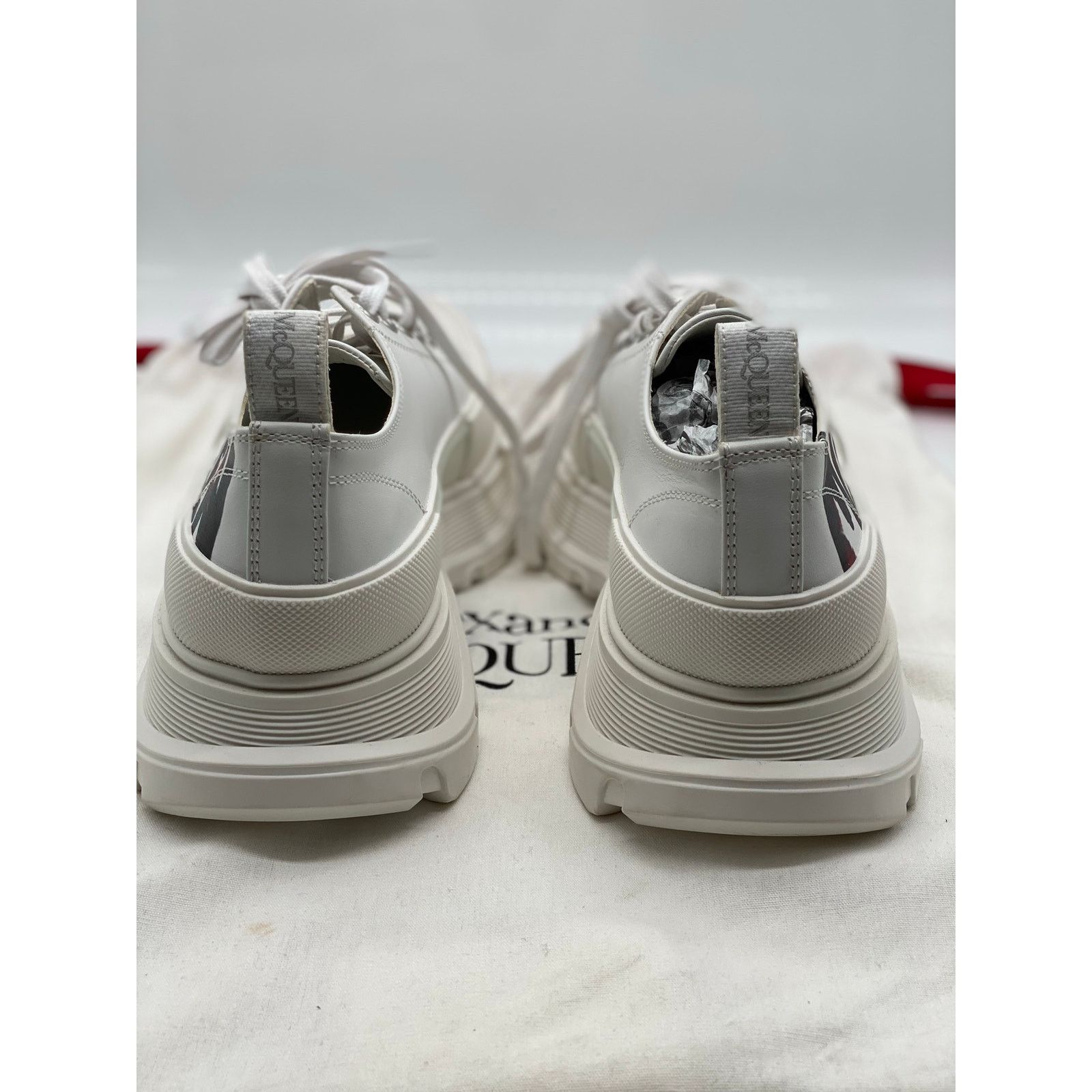 Alexander McQueen Alexander McQueen Tread Slick Low-Top Sneakers sz. 41 EU Size US 8 / EU 41 - 5 Thumbnail