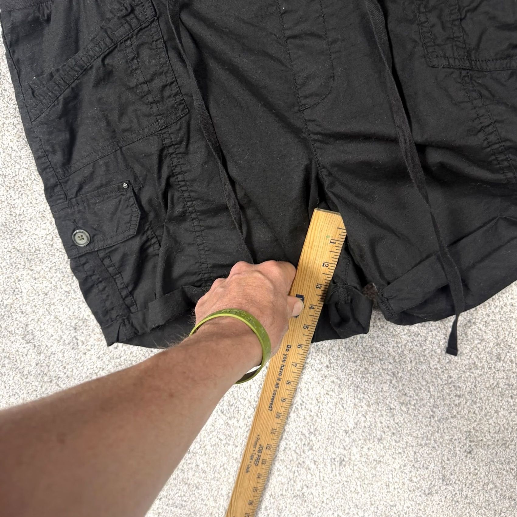 Vintage VINTAGE? No — One 5 One Cargo Shorts Womens XL 39x6 Utility Athleisure Minimalist Travel Streetwear Size 40" / US 18 - 4 Thumbnail
