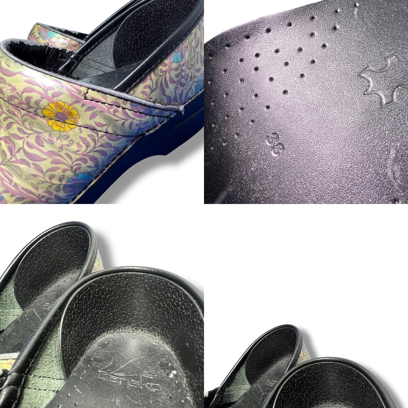 Dansko Dansko Professional Clogs Women's Size US 7.5-8 EU 38 Watercolor Floral Size US 6 / IT 36 - 8 Thumbnail