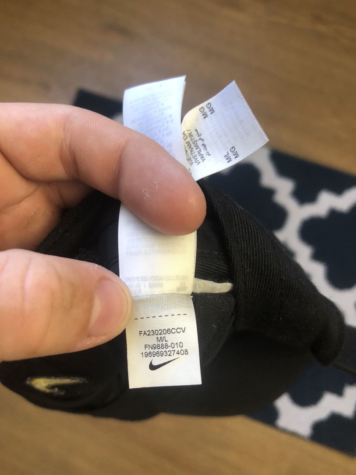 Nike Nike TN Air total black Cap One size Men Size ONE SIZE - 5 Thumbnail