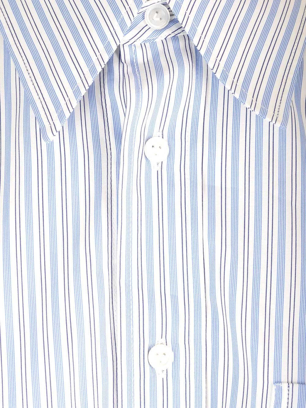 Bottega Veneta o1bcso1str0225 Cotton Striped Shirt in Multicolor Size M / US 6-8 / IT 42-44 - 3 Thumbnail