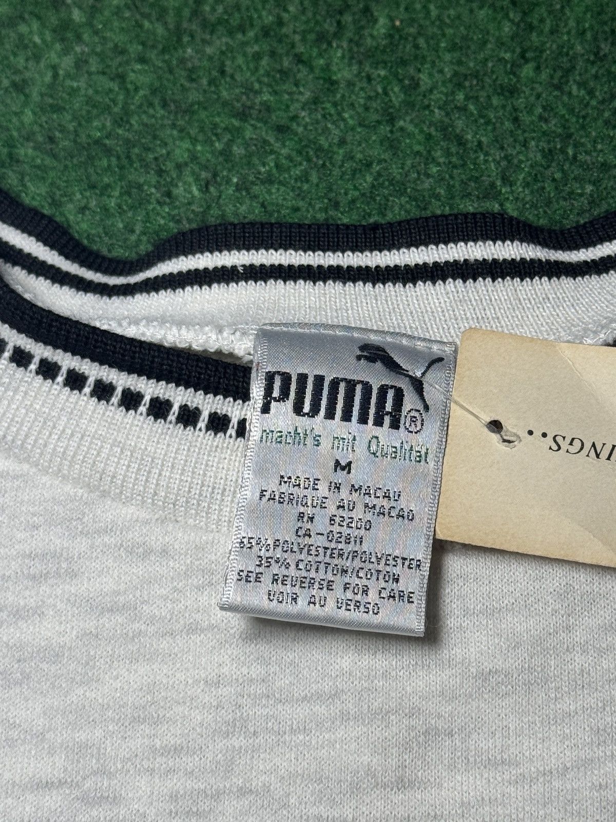 Puma Puma Vintage Sweatshirt 80s 90s Short Sleeve M/L Boxy 25x28 Size US L / EU 52-54 / 3 - 4 Thumbnail