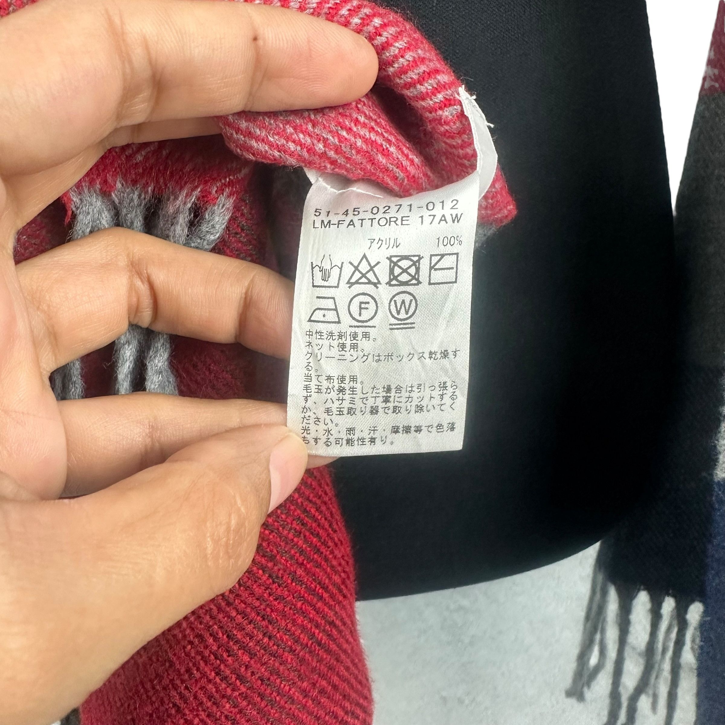 Beams Plus BEAMS LIGHT Checked Muffler Neckwear Scarves #A62-1482 Size ONE SIZE - 6 Thumbnail