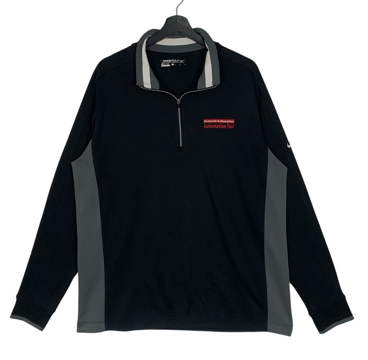 Japanese Brand × Nike Nike Golf Dri-fit SportWear StreetWear HalfZipper Sweashirt Size US L / EU 52-54 / 3 - 1 Thumbnail