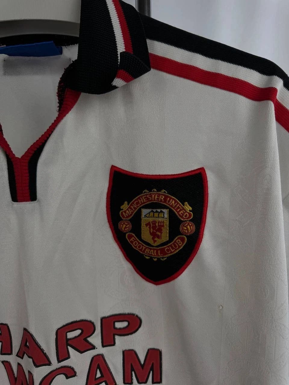 Umbro Umbro Manchester United 1997-1998 Away Jersey Polo Sharp Size US L / EU 52-54 / 3 - 3 Thumbnail