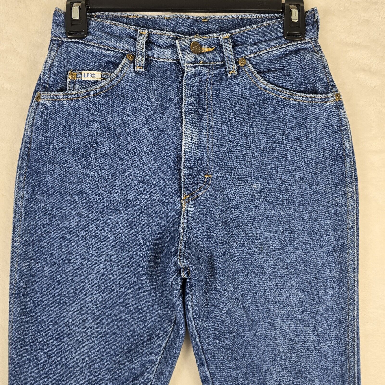 Lee Vintage Lee Riders Mom Blue Jeans Sz 8 Medium High Waist Size 30" / US 8 / IT 44 - 3 Thumbnail