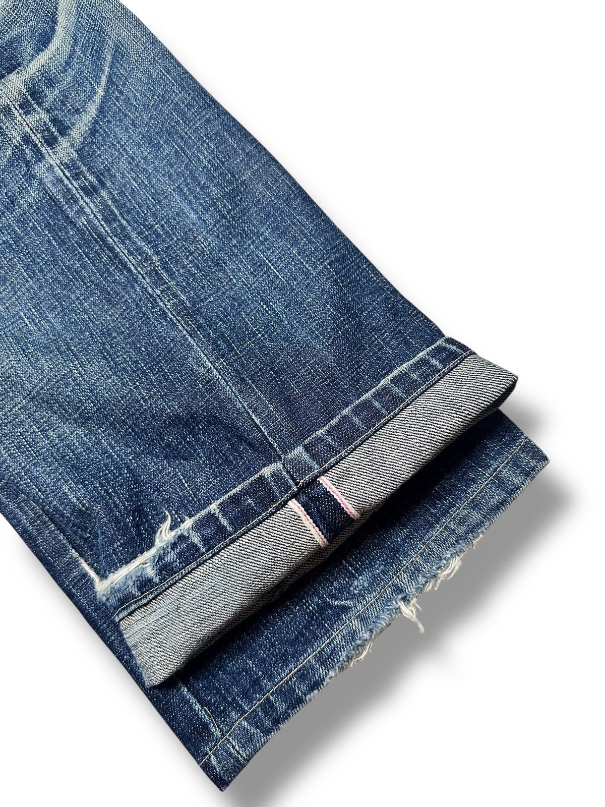 Japanese Brand Nagamine Studio x MIDWEST Japanese Selvedge Striked & Faded Size US 31 - 8 Thumbnail