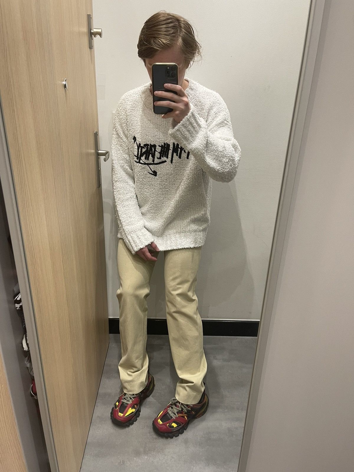 Prada Archive Prada High Rise Cream Casual Pants Size US 30 / EU 46 - 4 Thumbnail