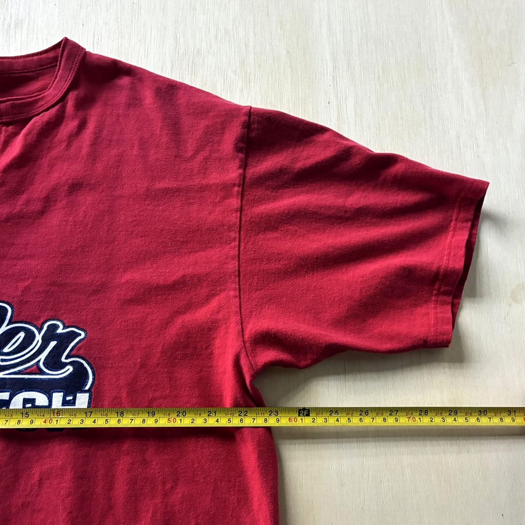 Vintage VINTAGE Butler Pa Fast Pitch Cotton Deluxe Shirt Mens XL Red Henley T-Shirt Sports Softball Tee Size US XL / EU 56 / 4 - 5 Thumbnail