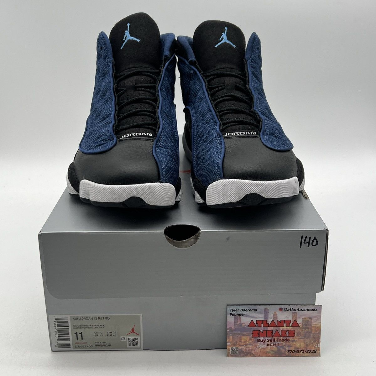 Jordan Brand Air Jordan 13 navy Size US 11 / EU 44 - 2 Thumbnail