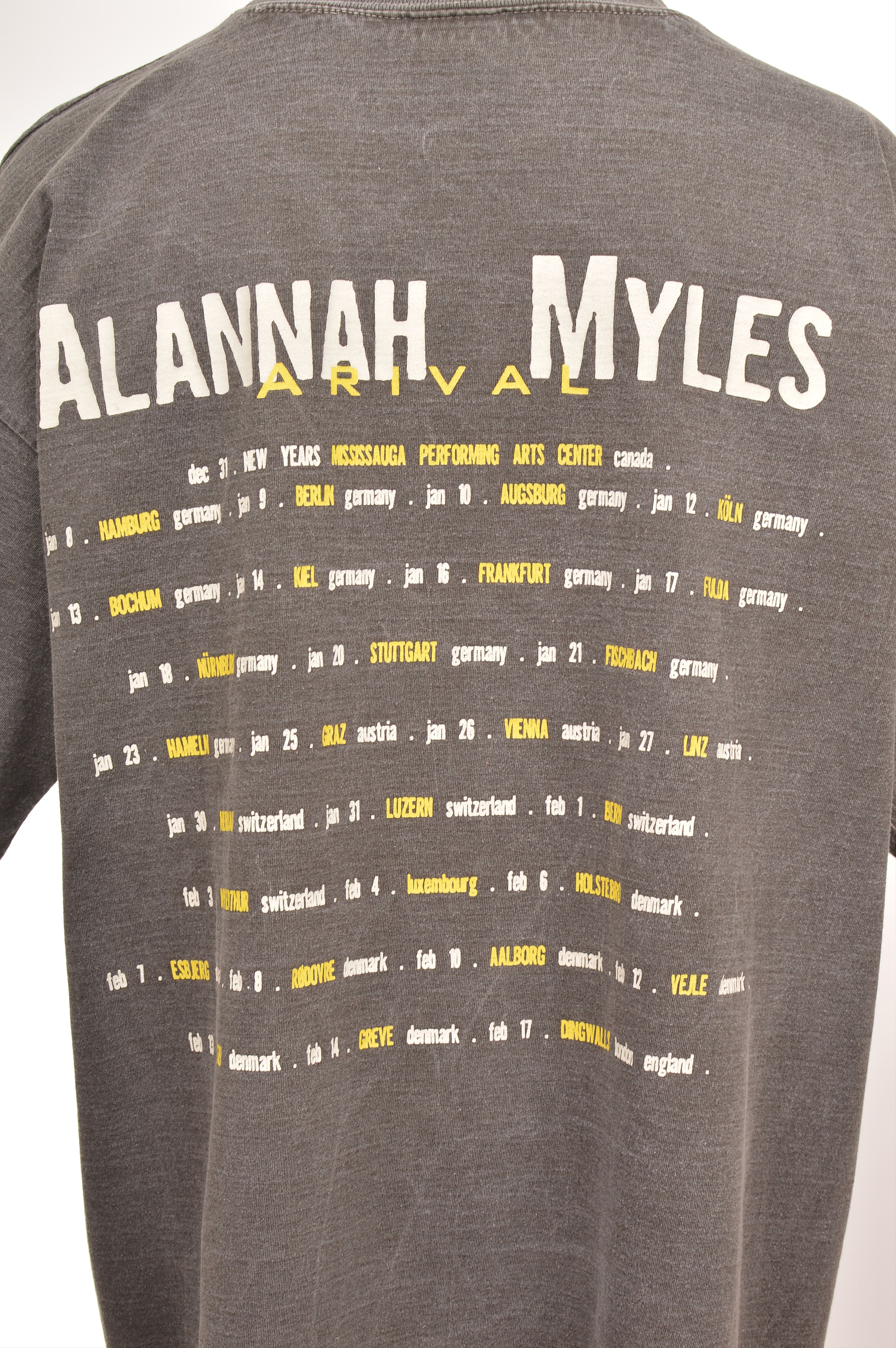 Vintage Swag Alannah Myles Arival Vintage 90s T-Shirt Size US L / EU 52-54 / 3 - 3 Thumbnail