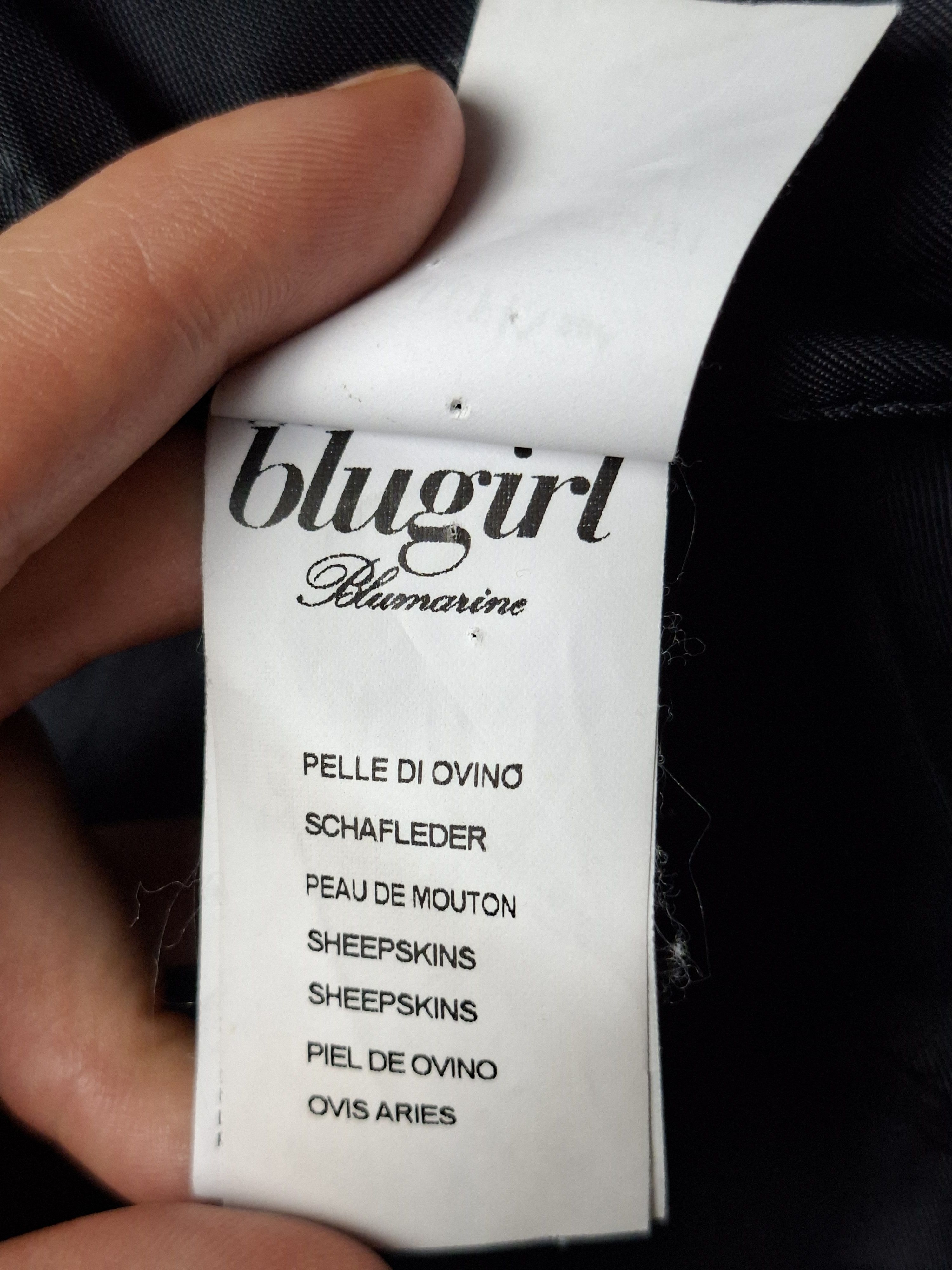 Blumarine Blugirl Blumarine Black Leather Puffer Jacket Quilted Size S / US 4 / IT 40 - 12 Thumbnail