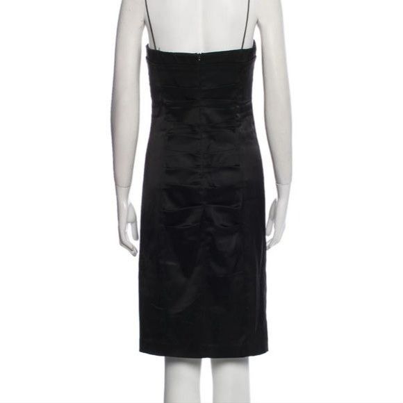 Vintage Cache Ruched Sleeveless Bodycon Concealed Zipper Y2K Lined B Size XL / US 12-14 / IT 48-50 - 6 Thumbnail