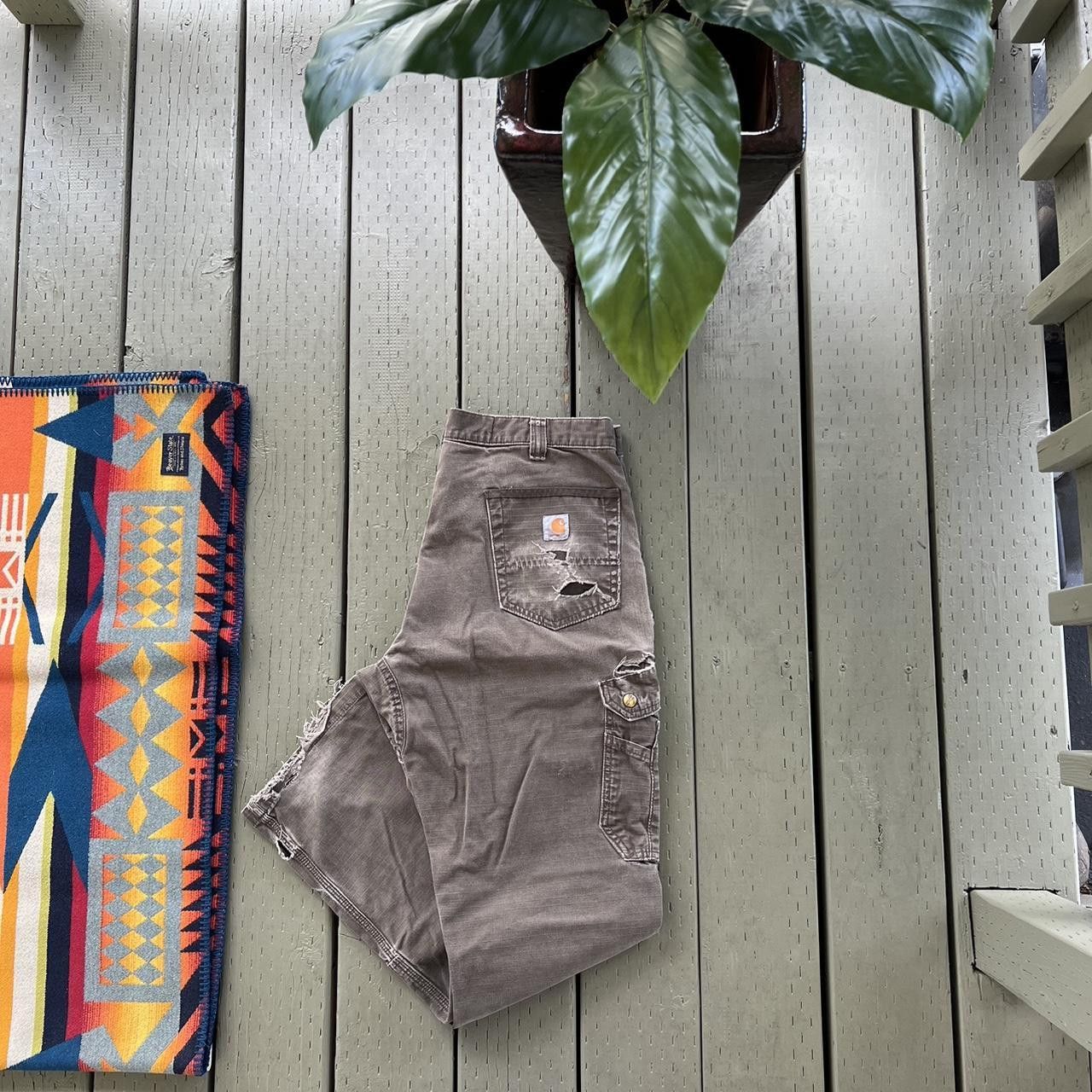 Carhartt × Vintage vintage carhartt carpenter pants Size US 34 / EU 50 - 1 Thumbnail