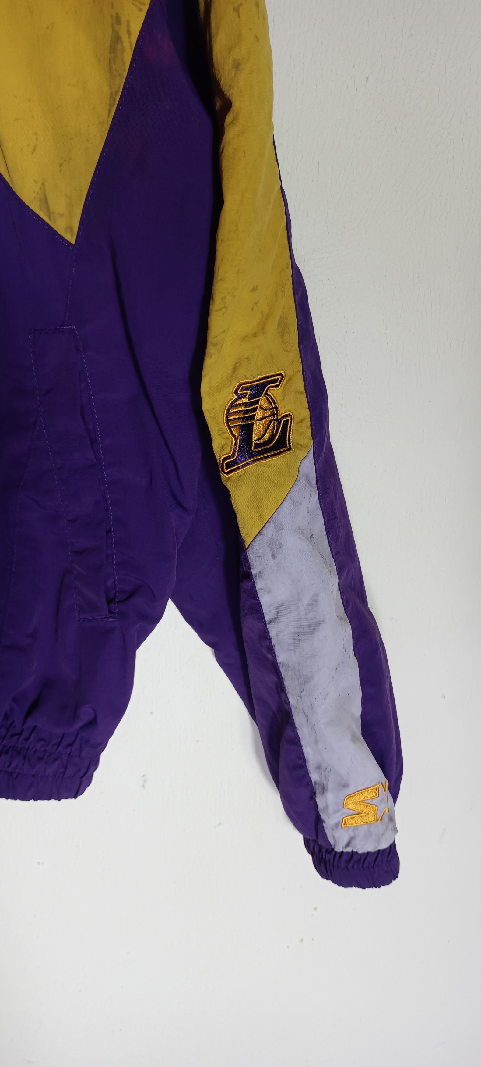 NBA × Starter × Vintage Vintage🔥🔥 L A Lakers Starter Full Zipper Size US XL / EU 56 / 4 - 12 Thumbnail