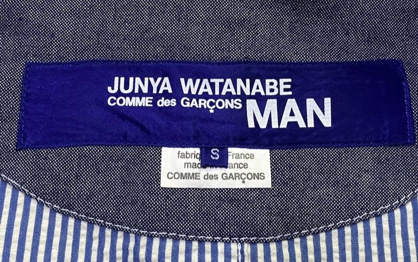 Comme des Garcons AD2012 Junya Watanabe Comme Des Garçons Stripes Blazer/Coat Size US S / EU 44-46 / 1 - 9 Thumbnail