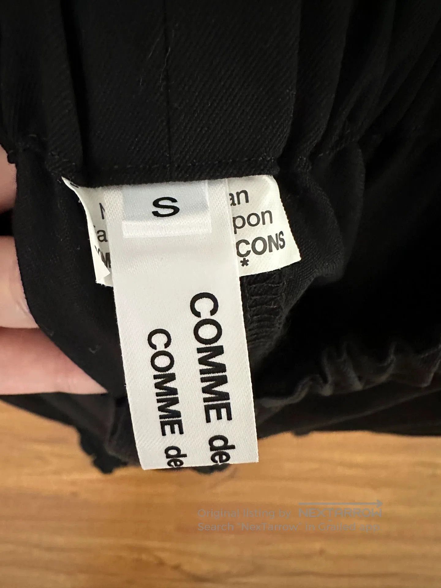 Comme des Garcons CDG+comcom Wool Lantern Pants S. Size US 26 / EU 42 - 3 Thumbnail