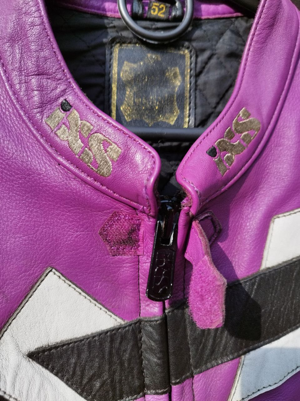 Other Absolutely Rare Vintage IXS Full Leather Motorcycle Jacket Size US L / EU 52-54 / 3 - 4 Thumbnail